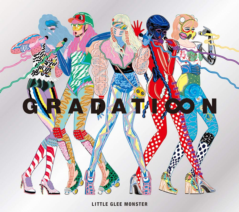 GRADATION [3CD+Blu-ray Disc] First Edition A Little Glee Monster SRCL-11642 NEW_1