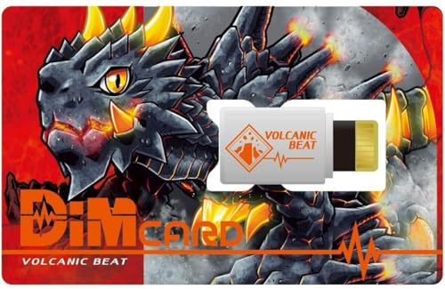 Digimon Vital Bracelet Dim Card Vol.1 Volcanic Beat & Blizzard Fang ‎NT58680 NEW_2