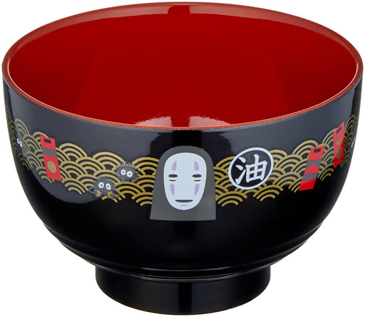Skater N2-A lacquer Painting Soup Bowl Kaonashi Spirited Away Made in Japan NEW_1