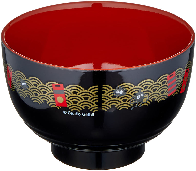 Skater N2-A lacquer Painting Soup Bowl Kaonashi Spirited Away Made in Japan NEW_2