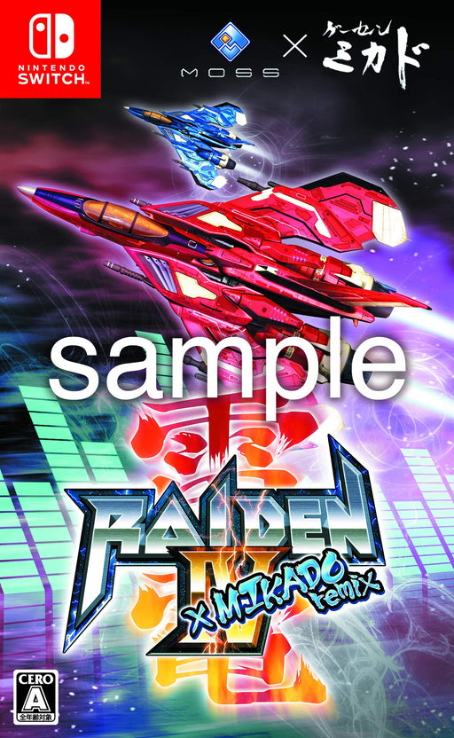 Raiden 4 x MIKADO remix Nintendo Switch Game Japanese/English HAC-P-AZWVA NEW_1
