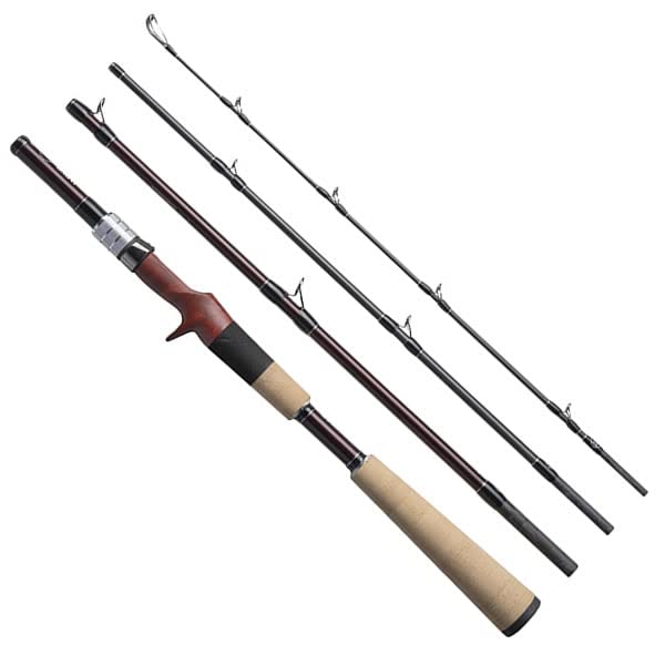Fishman BC4 5.10H FBC4H510 Baitcasting Rod 5ft 10in Titanium Carbon Fiber NEW_1