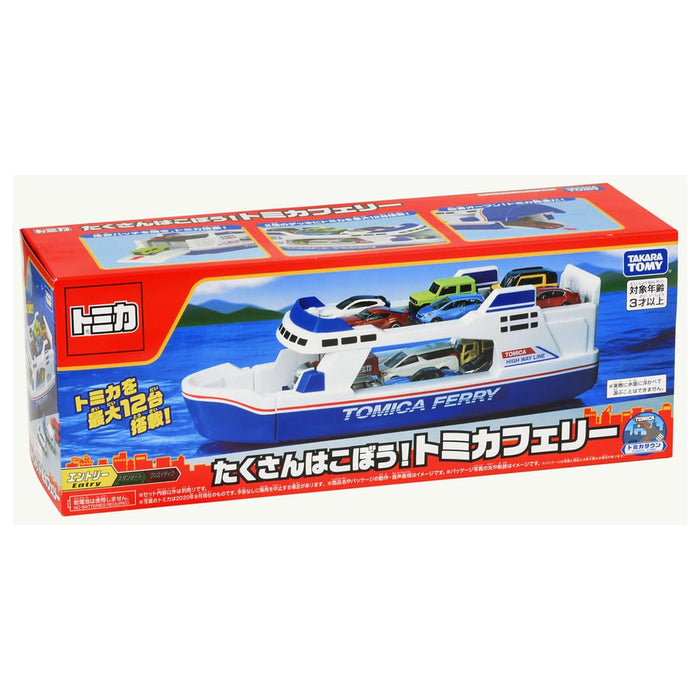 TAKARATOMY Tomica Let's carry a lot! Tomica ferry Tomica Town Entry 169031 NEW_3