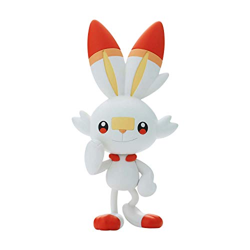 Pokemon Plastic Model Collection Quick!! 05 Scorbunny Colored Kit ‎2552124 NEW_1