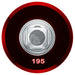 Tone Quick Adapter L-QA-03R Drive Angle 9.5mm(3/8") Red Aluminum 30m 50g NEW_4
