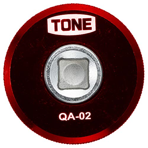 Tone Quick Adapter L-QA-02R Drive Angle 6.35mm(1/4") Red Aluminum 30mm 20g NEW_3