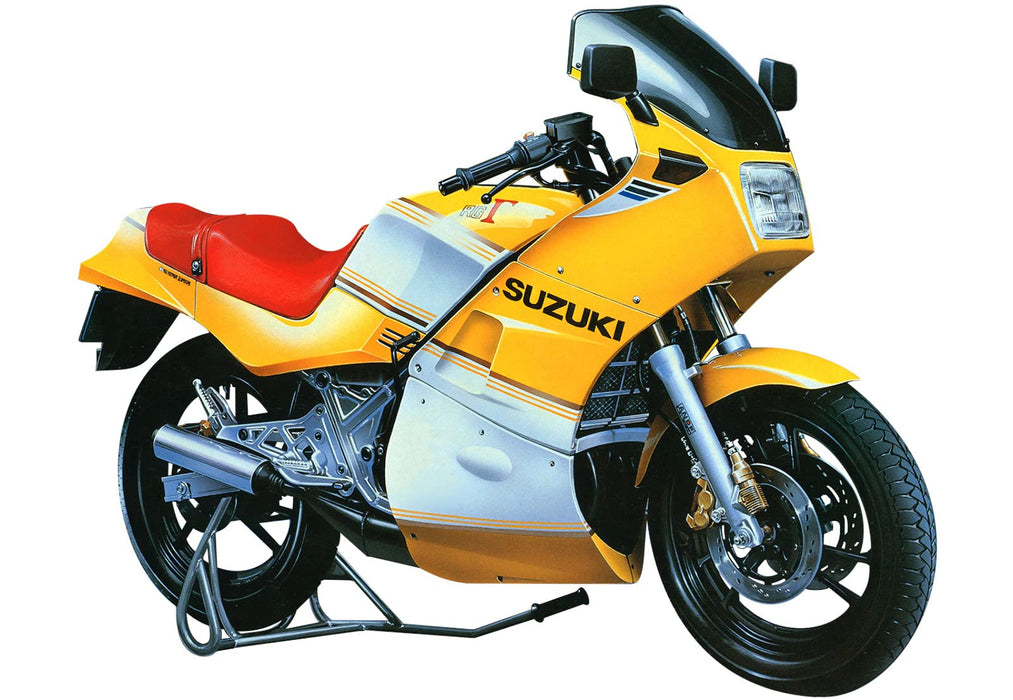 Aoshima 1/12 The Bike Series No.39 Suzuki RG250 HBgamma GJ21A 1984 Bike Kit NEW_1