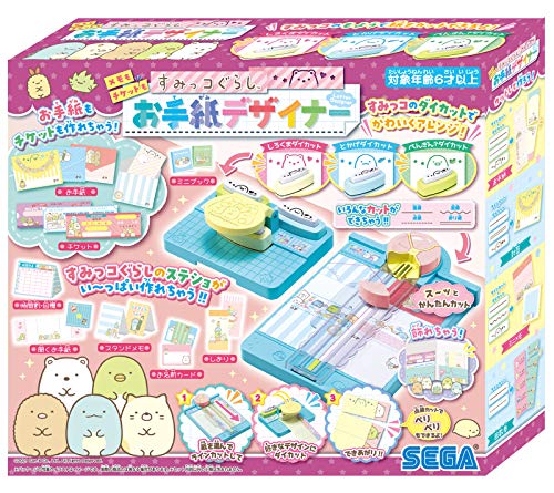 Sega Fave Sumikko Gurashi Memo and Ticket Letter Designer Stationery Maker NEW_1