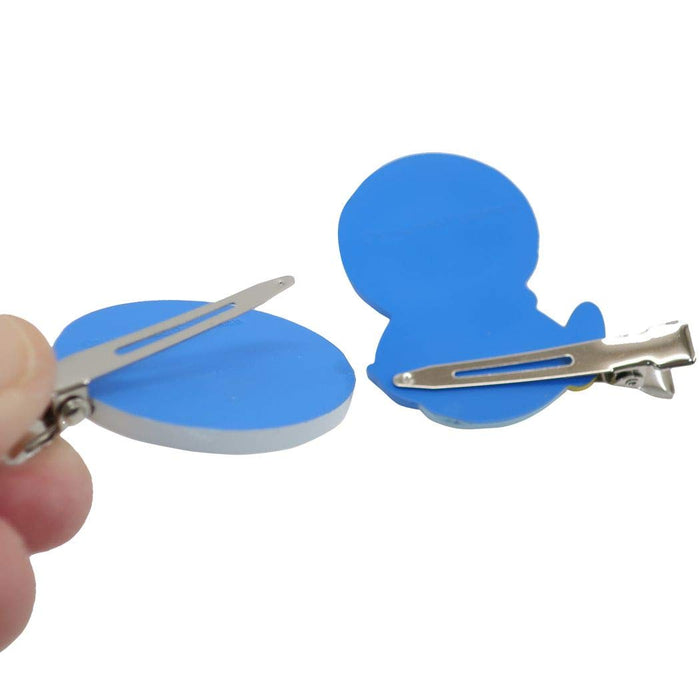 Marimo Craft Pokemon Hair Clip Set Piplup Set of 2 pieces Multicolor Plastic NEW_2