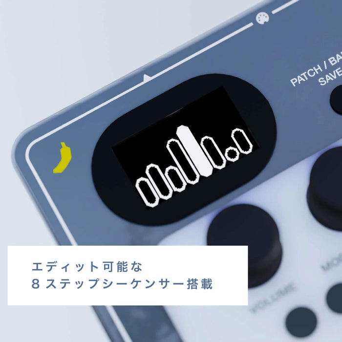 Bananana Effects TARARIRA Pitch Shift Sequencer Arpeggiator Pedal 490g Blue Gray_3