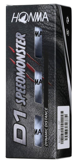 Honma Golf Golf Ball D1 SPEED MONSTER 1 Dozen 12 Pieces White ‎No.1 2 3 5 BT2003_2