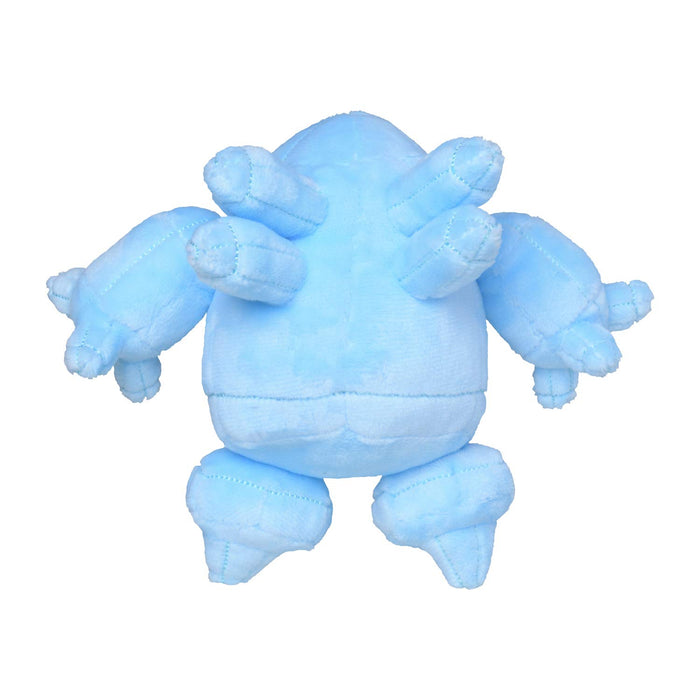 Pokemon Center Origital Pokemon fit Plush Doll Regice H12.5xW12.7xD9.5cm NEW_3