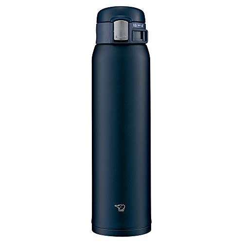 ZOJIRUSHI SM-SF60-AD Water Bottle Flip-open Stainless Steel Mug Navy 600ml NEW_1