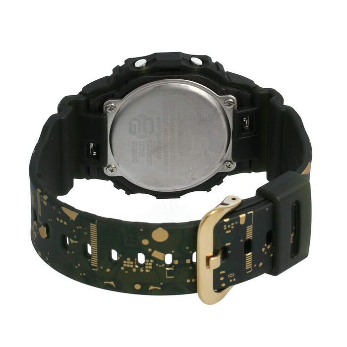 Casio DWE-5600CC-3 G-Shock Mens Watch Green Digital Square Carbon Fiber Case NEW_2