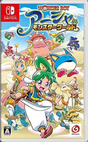 Wonder Boy Asha in Monster World Nintendo Switch Multi-Language HAC-P-AZPAA NEW_1