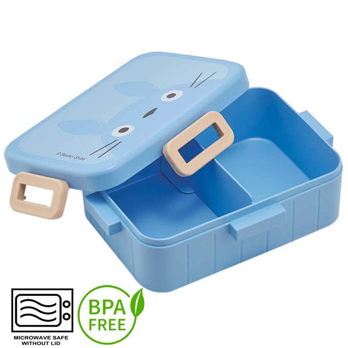 Skater Ag+ antibacterial 4-point Lock Bento box 650ml Totoro Face YZFL7AG NEW_3