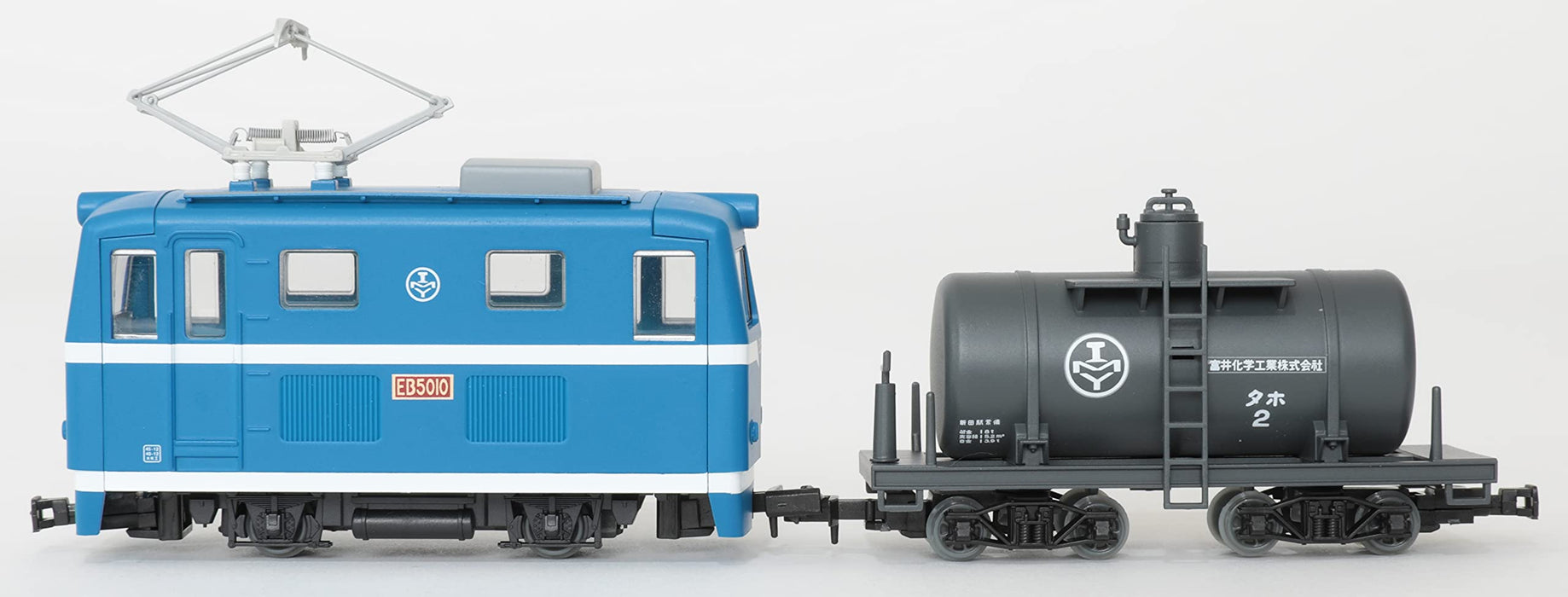 TetsuColle Narrow Gauge 80 Nekoya Line Electric Locomotive+Tank car ‎315483 NEW_4