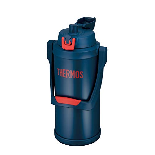Thermos Water Bottle Sports Jug Keep Cold 3000ml Navy Red FFV-3001 NV-R NEW_2