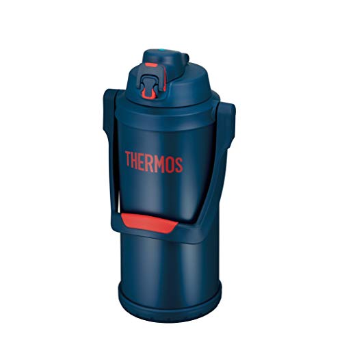 Thermos Water Bottle Sports Jug Keep Cold 3000ml Navy Red FFV-3001 NV-R NEW_3