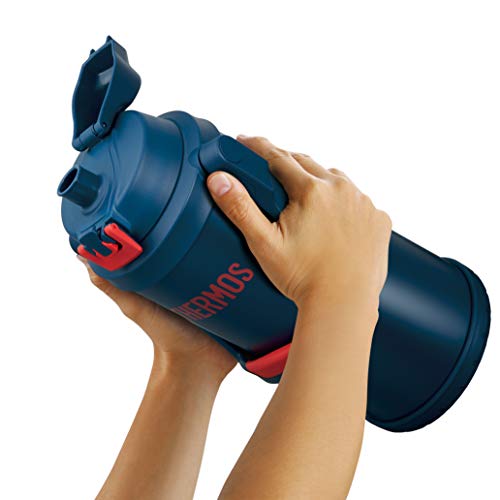 Thermos Water Bottle Sports Jug Keep Cold 3000ml Navy Red FFV-3001 NV-R NEW_4