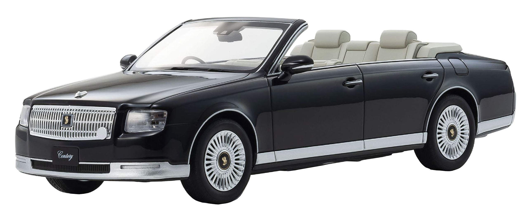 Kyosho samurai 1/18 TOYOTA CENTURY Convertible Black KSR18052BK Model Car NEW_1