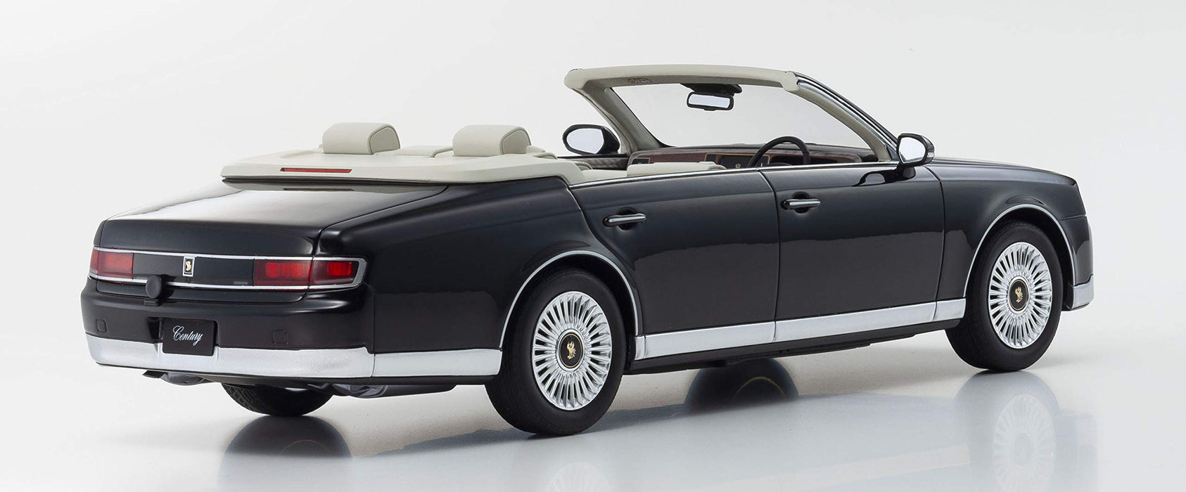 Kyosho samurai 1/18 TOYOTA CENTURY Convertible Black KSR18052BK Model Car NEW_2