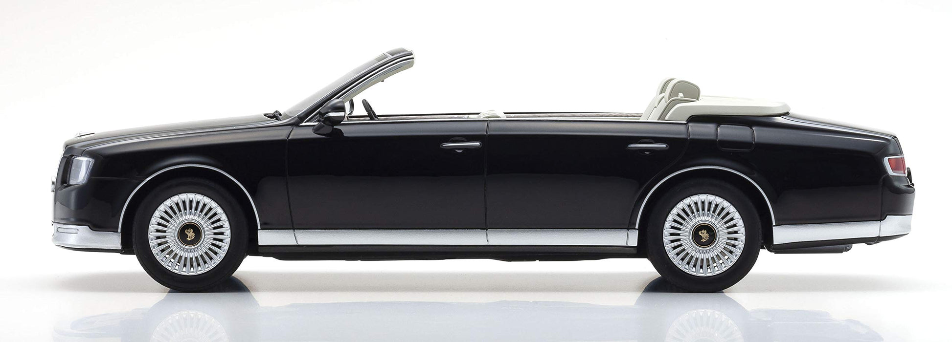 Kyosho samurai 1/18 TOYOTA CENTURY Convertible Black KSR18052BK Model Car NEW_3