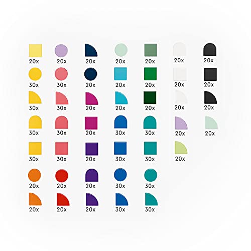 LEGO dots color lots of dots set 41935 ABS Multicolor Block 1000+ pieces NEW_4