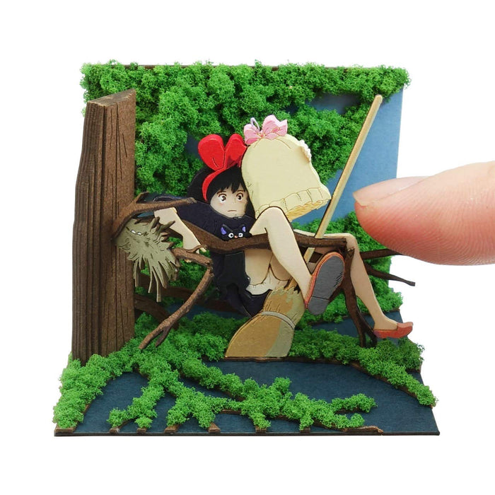 Sankei Studio Ghibli Mini Kiki's Delivery Service Paper Craft MP07-124 Level 1_6