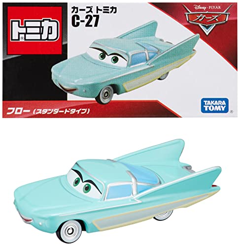 TAKARA TOMY Disney Cars Tomica C-27 Flow Standard Edition Miniature Car NEW_1