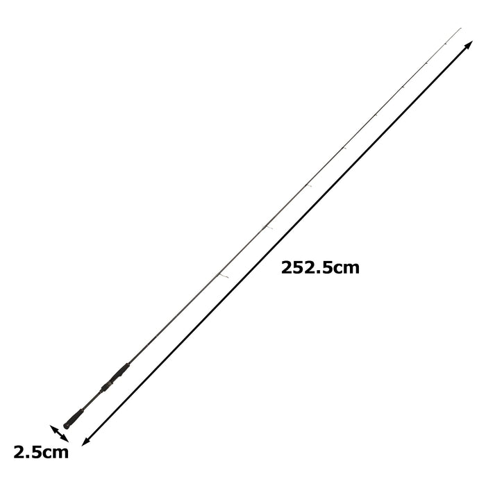 Major Craft EGIZAUST 5G EZ5-832ML Spinning Rod for Eging R360 structure Black_6