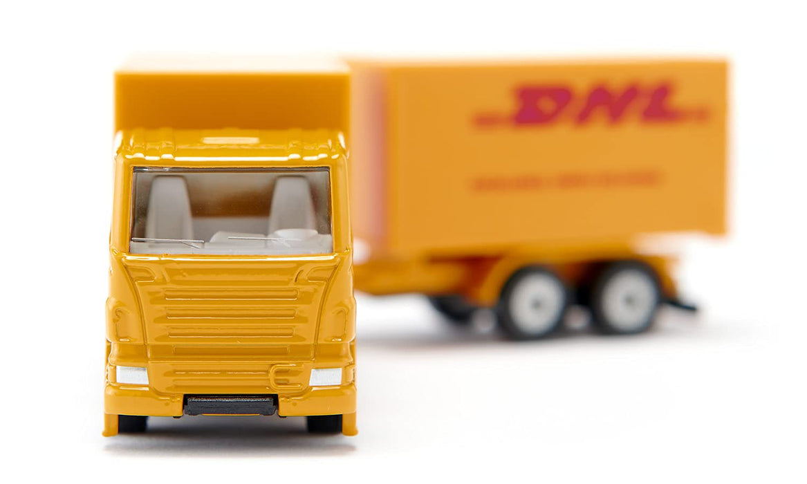 BorneLund SIKU DHL Truck with Trailer Yellow/Red Age 3+ SK1694 Miniature Car NEW_5