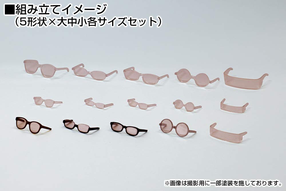 Plum Modeling Supplies Glasses Accessory II 2 Smoke Option Parts 1/6-1/12 MS054_2