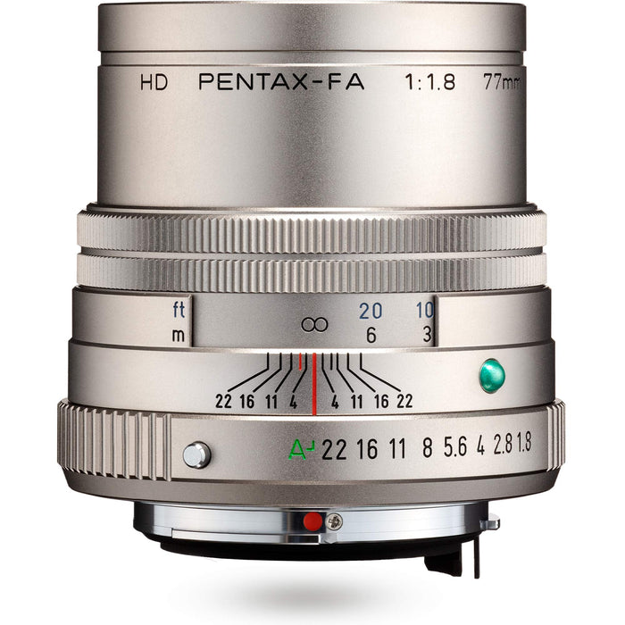 RICOH HD PENTAX-FA 77mmF1.8 Limited Single Focus Lens K Mount Silver 27890 NEW_1
