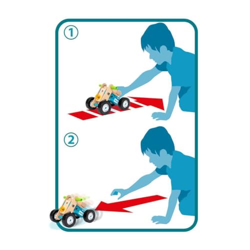 BRIO BILDER Pull Back Motor Set‎ 63459500 67 Pieces Educational Toy Pretend Play_7