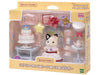 Sylvanian Families Sweet Party Set Charcoal Cat Girl Doll & Furniture Set ‎DF-21_2