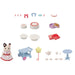 Sylvanian Families Sweet Party Set Charcoal Cat Girl Doll & Furniture Set ‎DF-21_3