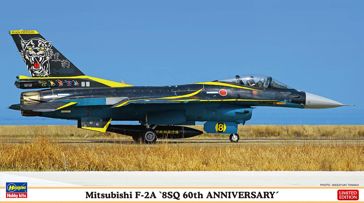 Hasegawa 1/72 Mitsubishi F-2A 8SQ 60th ANNIVERSARY Model kit HA02376 NEW_1
