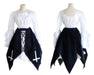 Rose Girl Anime Cosplay Costume Set Mercury Lolita Costume Pannier 9-piece NEW_4