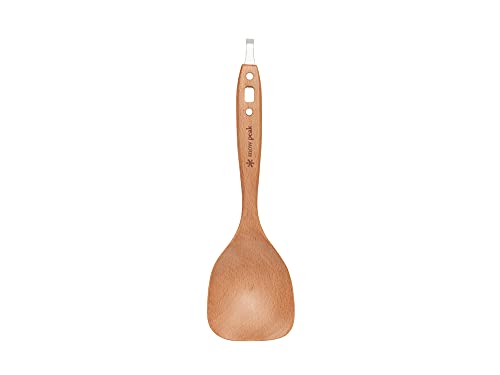 snow peak server spoon CS-218 Brown Beech Stainless Steel Hook Camping Tool NEW_2