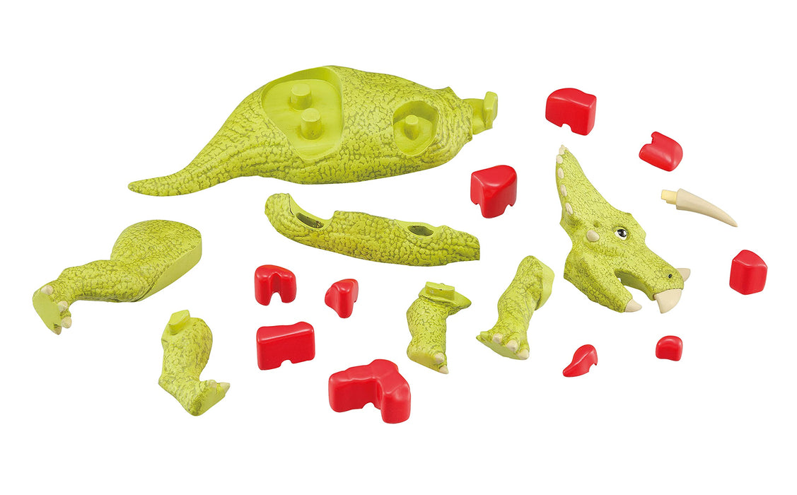 Puzzle Reconstruct Triceratops Reconstruction Puzzle Dismantling Science MegaHouse MH5159 ...