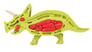 Triceratops Reconstruction Puzzle Dismantling Science MegaHouse MH51591 NEW_6