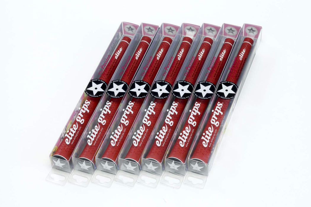 EliteGrips Golf Grip Y360SH Set of 7 Pieces Classic Red No Backline NK.R6 NEW_1