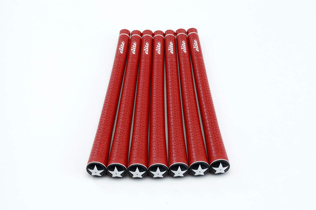 EliteGrips Golf Grip Y360SH Set of 7 Pieces Classic Red No Backline NK.R6 NEW_3