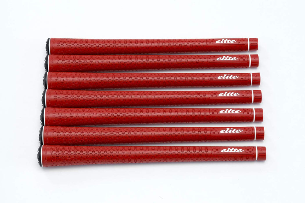 EliteGrips Golf Grip Y360SH Set of 7 Pieces Classic Red No Backline NK.R6 NEW_5