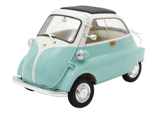 WELLY 1/18 BMW Isetta Light Green WE24096LG Miniature Diecast Model Car NEW_1