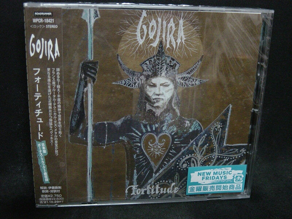 [CD] FORTITUDE with BONUS TRACK Nomal Edition GOJIRA WPCR-18421 Death Metal NEW_1