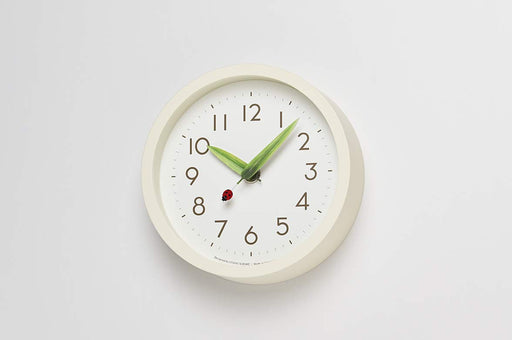 Lemnos Wall & Stand Clock Analog Perch Mini Ladybug SUR20-06TENTO Lemnos NEW_2