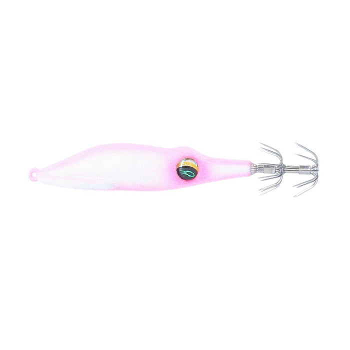 Daiwa Emerald Squid Metal Dropper Type SQ Floating Pink Zebra #2.5 Fishing Lure_1
