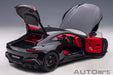 AUTOart 1/18 Aston Martin Vantage 2019 Black/ Carbon Black Roof 70275 Diecast_4